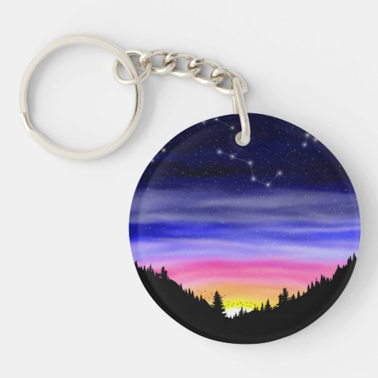 Diamond Night Schlüsselanhänger (Vorderseite)