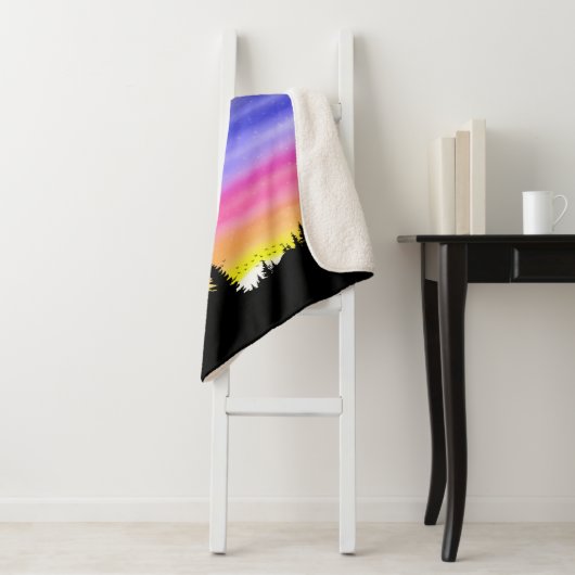 Diamond Night Sherpa Blanket Sherpadecke (Beispiel)