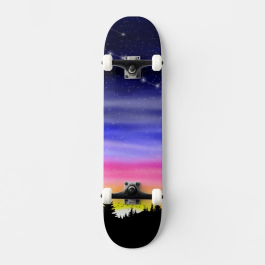 Diamond Night Skateboard (Vorderseite)