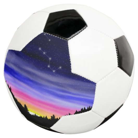 Diamond Night Soccer Ball (Dreiviertel)