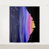 Diamond Night Tapestry Wandteppich (Vorderseite)