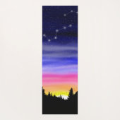 Diamond Night Yoga Mat Yogamatte (Rückseite)