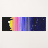 Diamond Night Yoga Mat Yogamatte (Vorderseite (Horizontal))