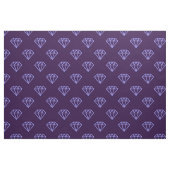 Diamond - Pastel Blue on Deep Lila Stoff (Fat Quarter (45,7 x 55,9 cm))