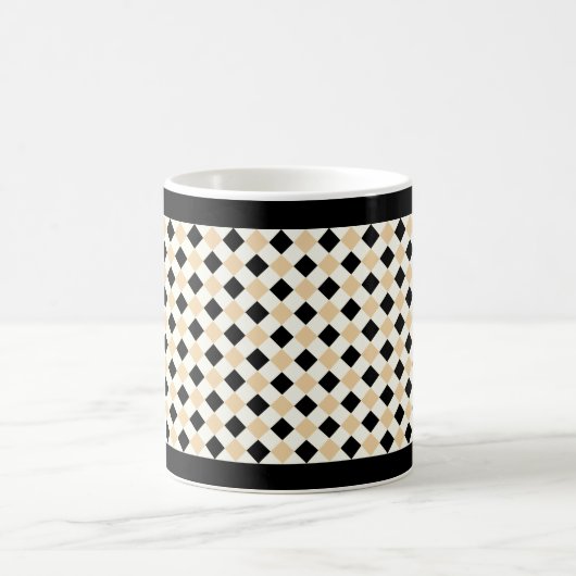 Diamond Pattern #1-2 Kaffeetasse (Mittel)