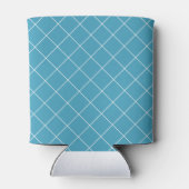 Diamond Pattern Aqua Dosenkühler (Rückseite)
