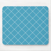 Diamond Pattern Aqua Mousepad (Vorne)