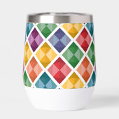Diamond Pattern Coffee Tasse (Rückseite)
