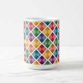 Diamond Pattern Coffee Tasse (Zentrum)