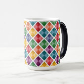 Diamond Pattern Coffee Tasse (VorderseiteRechts)