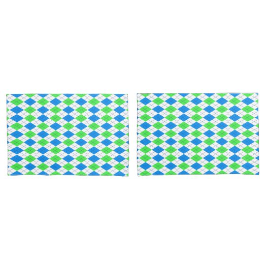 Diamond Pattern Hüllen Kissenbezug (Vorderseite-Set)