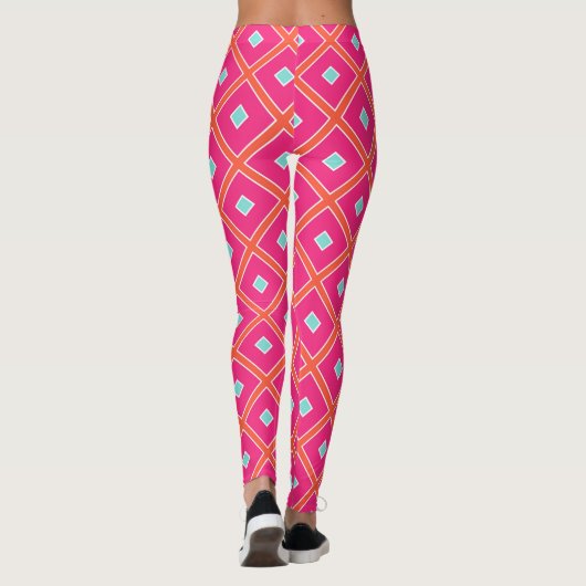 Diamond Pattern Leggings (Rückseite)