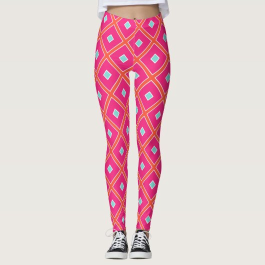 Diamond Pattern Leggings (Vorderseite)