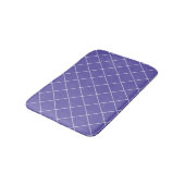 Diamond Pattern purple Badematte (Schrägansicht)