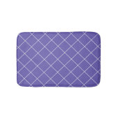 Diamond Pattern purple Badematte (Vorderseite)