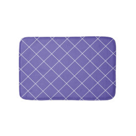 Diamond Pattern purple Badematte