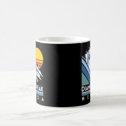 Diamond Peak Nevada Ski Kaffeetasse (Mittel)