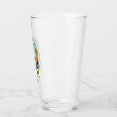 Diamond Peak Nevada Urlaub Après-Ski-Bierglas Glas (Links)