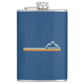 Diamond Peak Ski Resort Flachmann (Vorderseite)