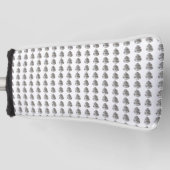 Diamond Pear Pattern Golf Headcover (Vorderseite)