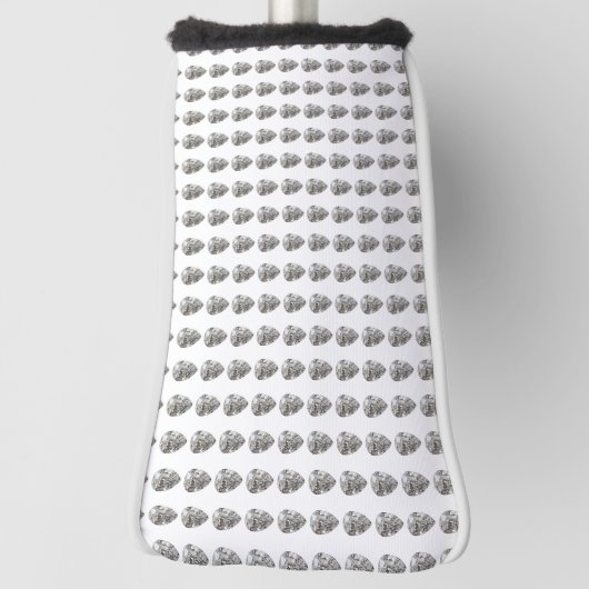 Diamond Pear Pattern Golf Headcover (Rotieren 90)