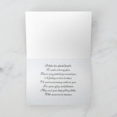 Diamond Pearl Hummingbird Anniversary Card Karte (Innenseite)