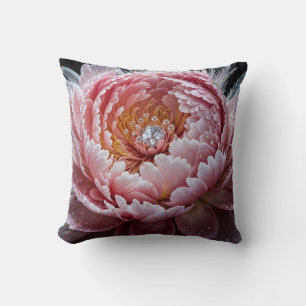 Diamond Peony Pillow Kissen