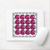 Diamond Pink Tourmaline Mousepad (Mit Mouse)