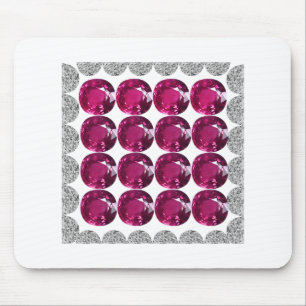 Diamond Pink Tourmaline Mousepad