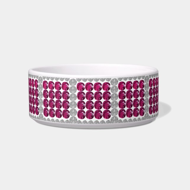 Diamond Pink Tourmaline Napf (Vorderseite)