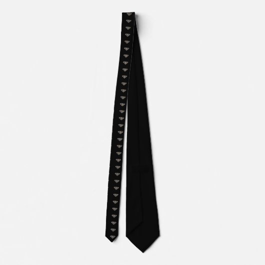 Diamond Print Necktie Krawatte (Rückseite)