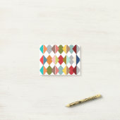 Diamond Quilt Post-it Klebezettel (Auf Schreibtisch)