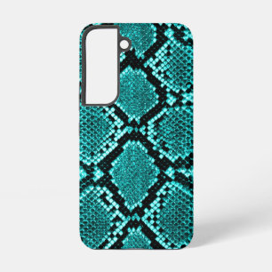 Diamond Rattlesnake Snake Skin aqua Samsung Galaxy Hülle