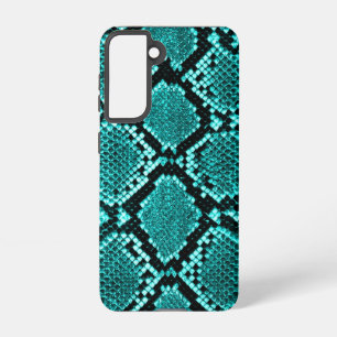 Diamond Rattlesnake Snake Skin aqua Samsung Galaxy Hülle