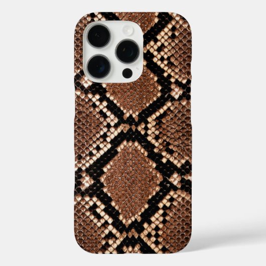 Diamond Rattlesnake Snake Skin Case-Mate iPhone Hülle (Rückseite)