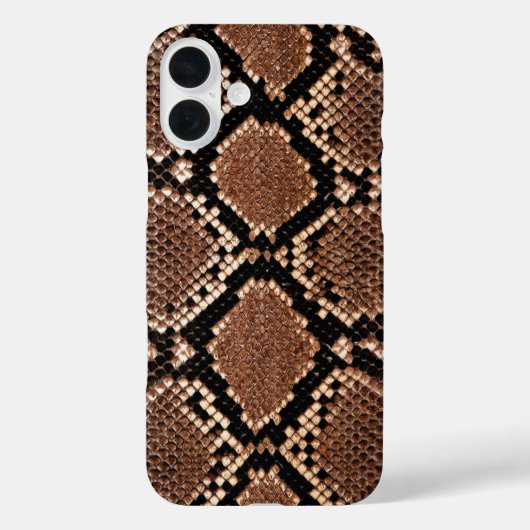 Diamond Rattlesnake Snake Skin Case-Mate iPhone Hülle (Rückseite)