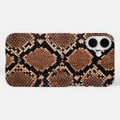 Diamond Rattlesnake Snake Skin Case-Mate iPhone Hülle (Rückseite (Horizontal))