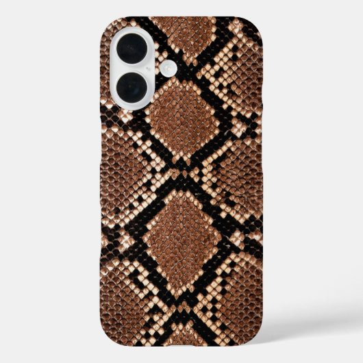 Diamond Rattlesnake Snake Skin Case-Mate iPhone Hülle (Rückseite)
