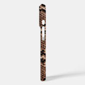 Diamond Rattlesnake Snake Skin Case-Mate iPhone Hülle (Rückseite / Links)