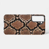 Diamond Rattlesnake Snake Skin Samsung Galaxy Hülle (Rückseite (Horizontal))