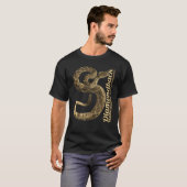 Diamond Rattlesnake Texas Crotalus atrox T-Shirt (Vorne ganz)