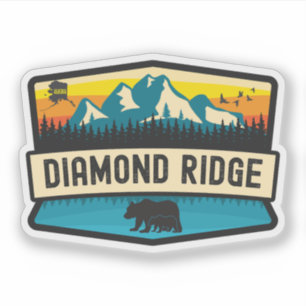 Diamond Ridge, Alaska Aufkleber