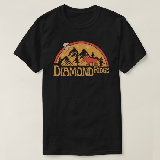 Diamond Ridge, Alaska-Shirt T-Shirt (Design vorne)