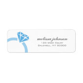 Diamond Ring Address Labels (Vorne)