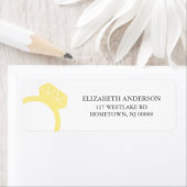 Diamond Ring Address Labels (Insitu)