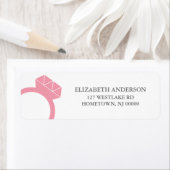 Diamond Ring Address Labels (Insitu)