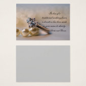 Diamond Ring and Pearls Wedding Wohltätigkeit Fevo (Vorne & Hinten)