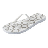 Diamond Ring Bling Verlobung Wedding Bride Badesandalen (Schrägansicht)