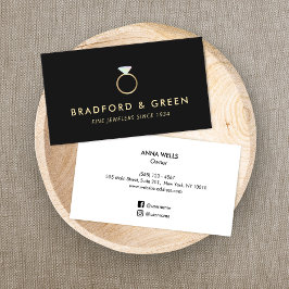 Diamond Ring Fine Jewelers Visitenkarte