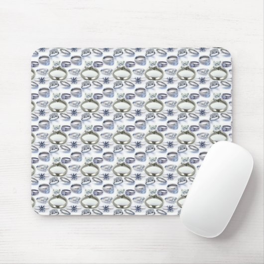 Diamond Rings Mousepad (Mit Mouse)